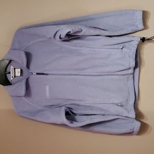 Columbia blue fleece jacket